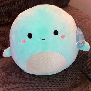Squishmallows Nessie Blue and Gray Plush Stuffed Animal